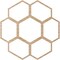 Ekena Millwork Florin Wood Fretwork Pierced Ceiling Medallion, Alder, 30"OD x 12 3/4"ID x 1/4"T CMWP30X30X0250FOAL - alternate 2